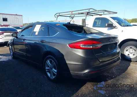 2018 Ford Fusion Se из США, поврежденный, VIN 3FA6P0H73JR140171